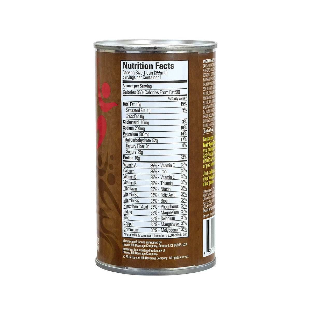 12 Oz Chocolate Energy Nutrition Drink Pack Of 12 P907692