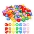 100 200 500 Plastic Balls for Toddlers Phthalate Free BPA Free Non-Toxic Crush Proof Z783