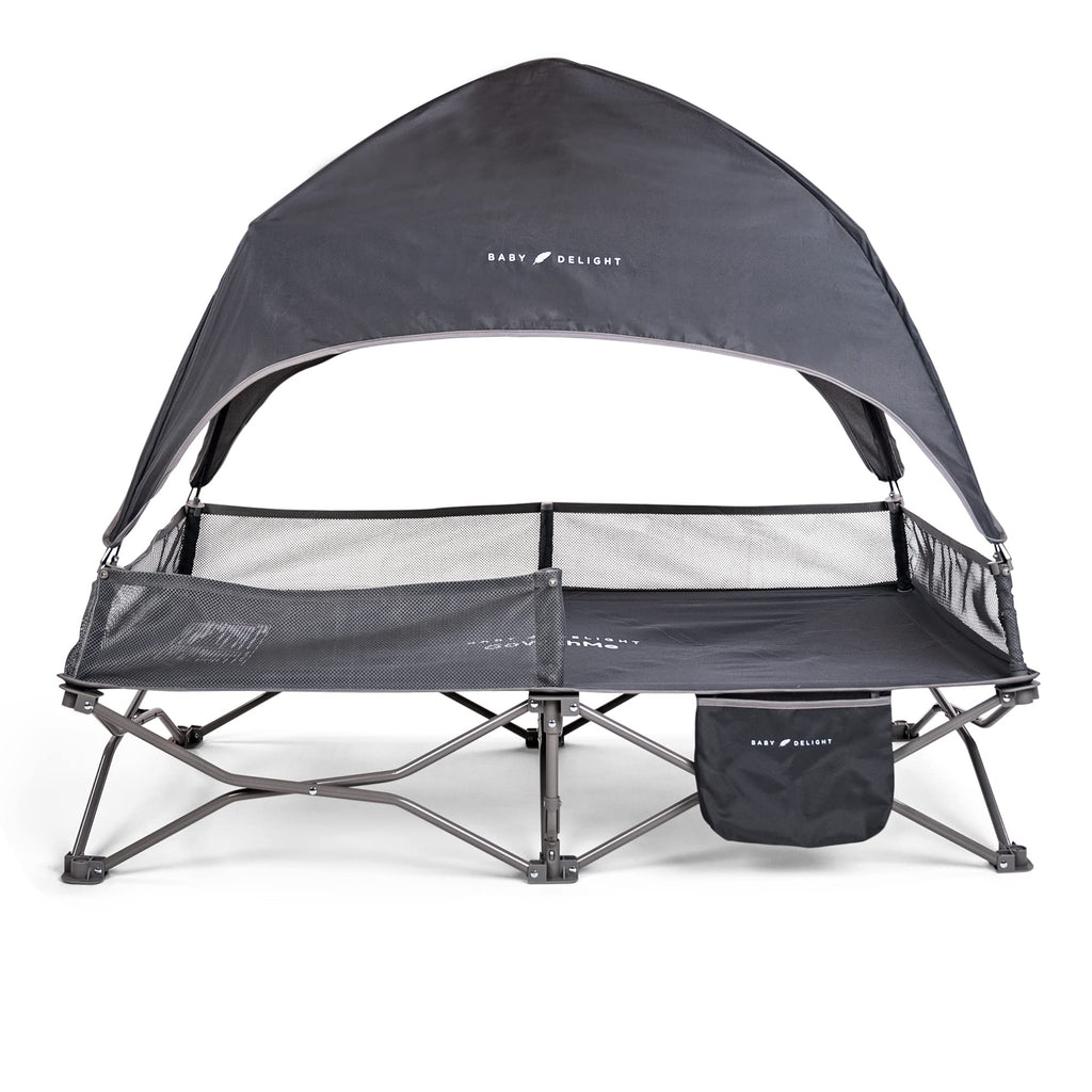Portable Cot Grey D44275