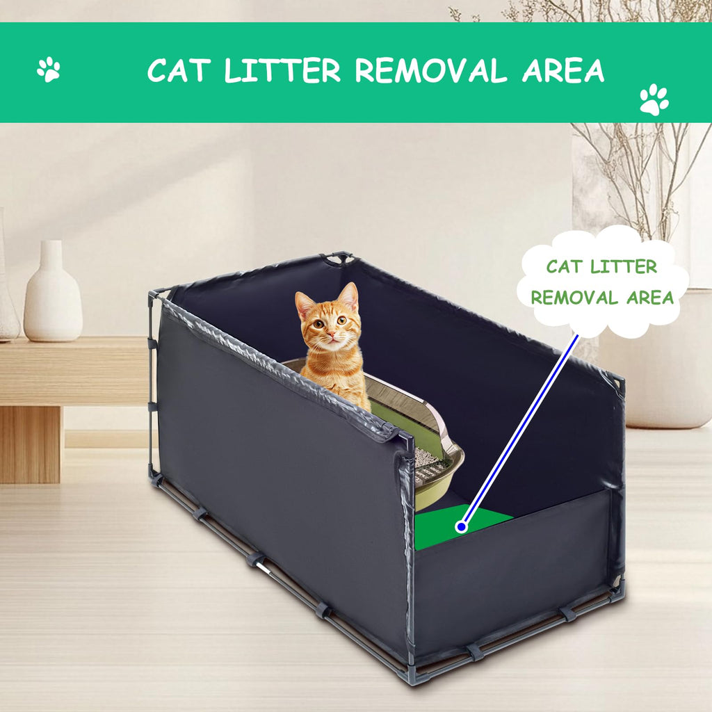 Large Cat Litter Box Enclosure U72249