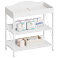 White Baby Changing Table with Pad E8604