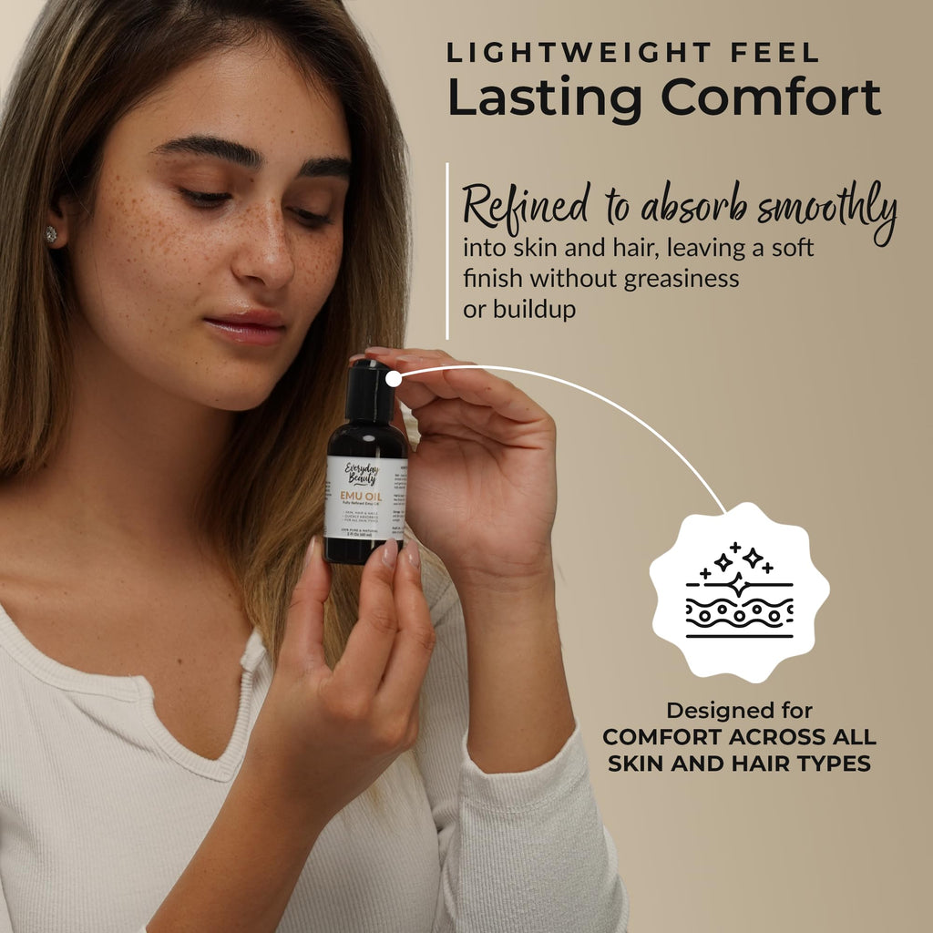 Australian Emu Oil 6X Refined 2 Fl Oz Q1465