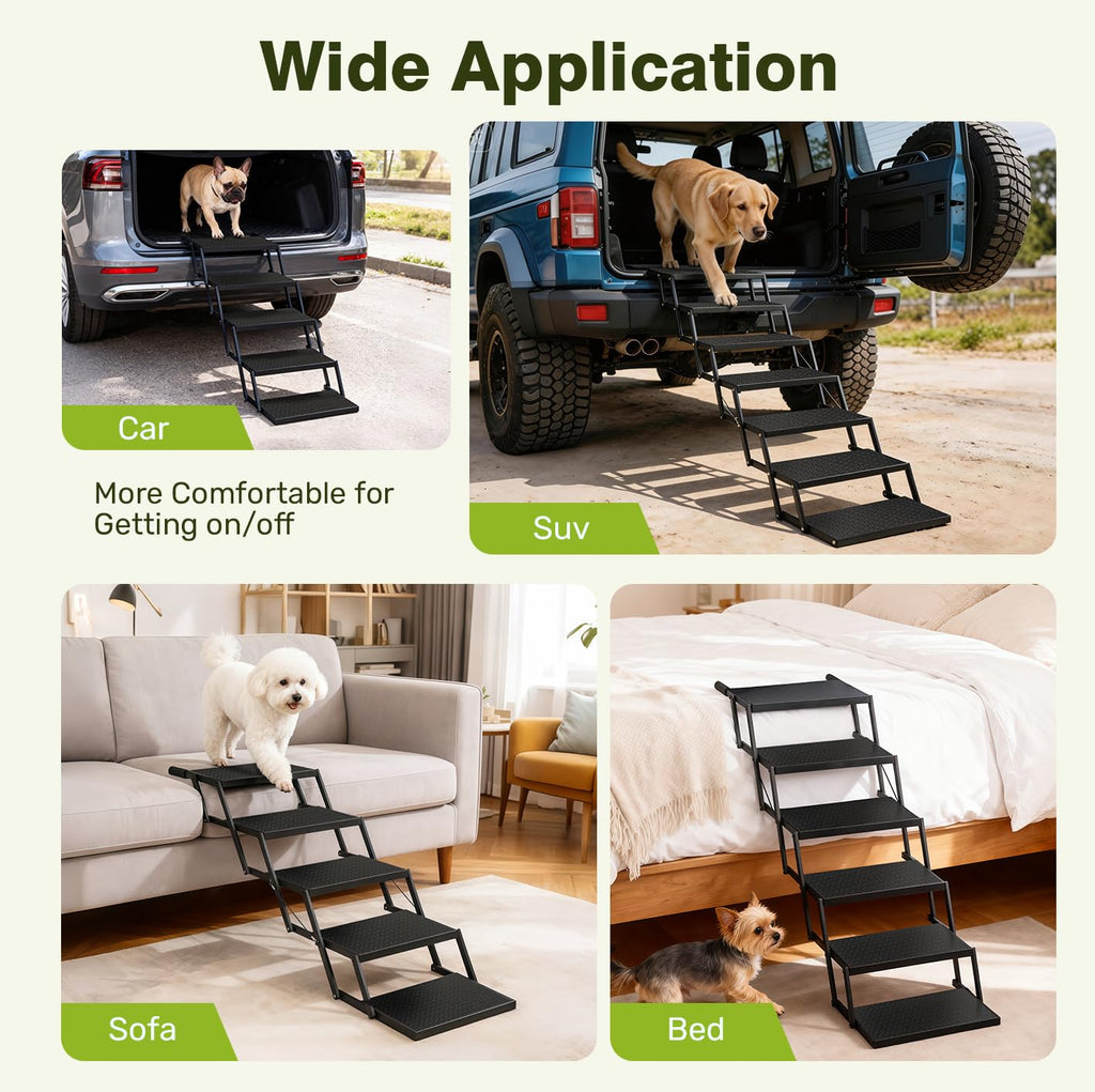 Foldable Dog Steps 7-Step F445
