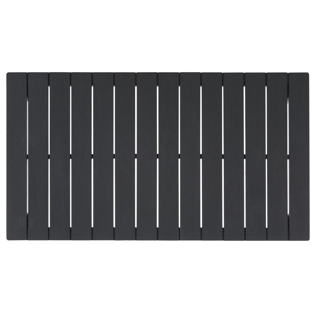 Black Solid Wood Coffee Table T475
