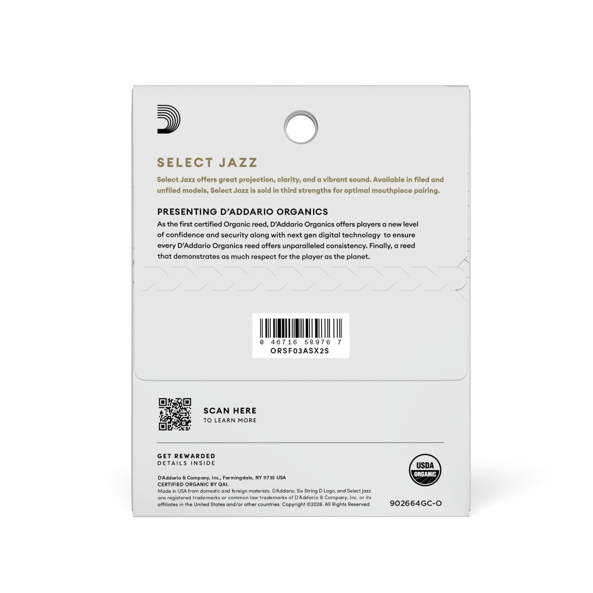 Alto Sax Reeds 2 Soft 3-Pack X203