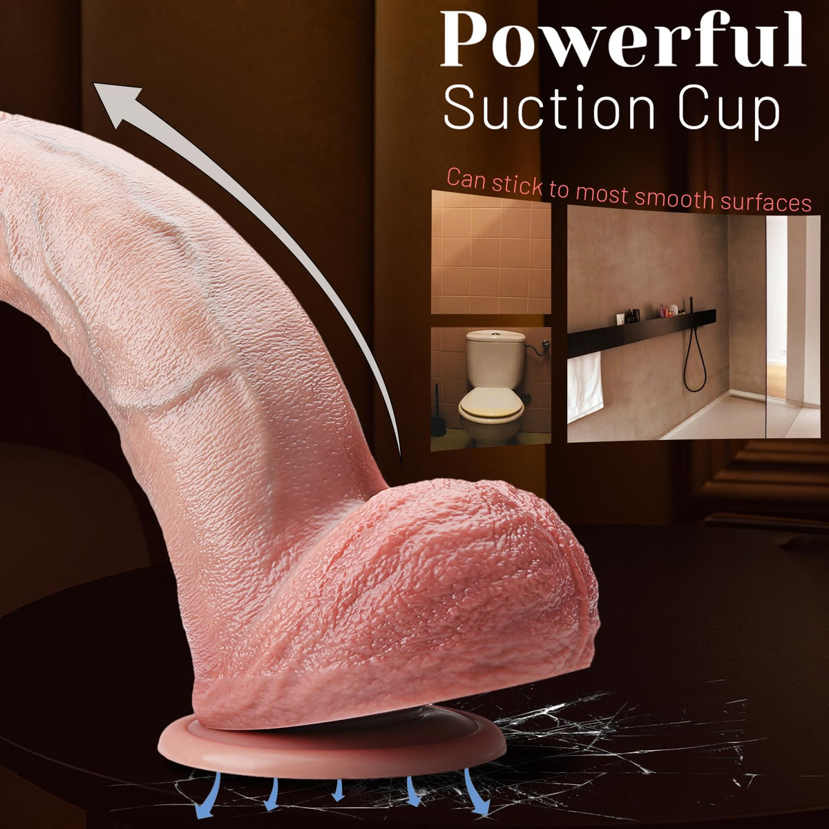 12.6 Inch Dual Density Dildo L728