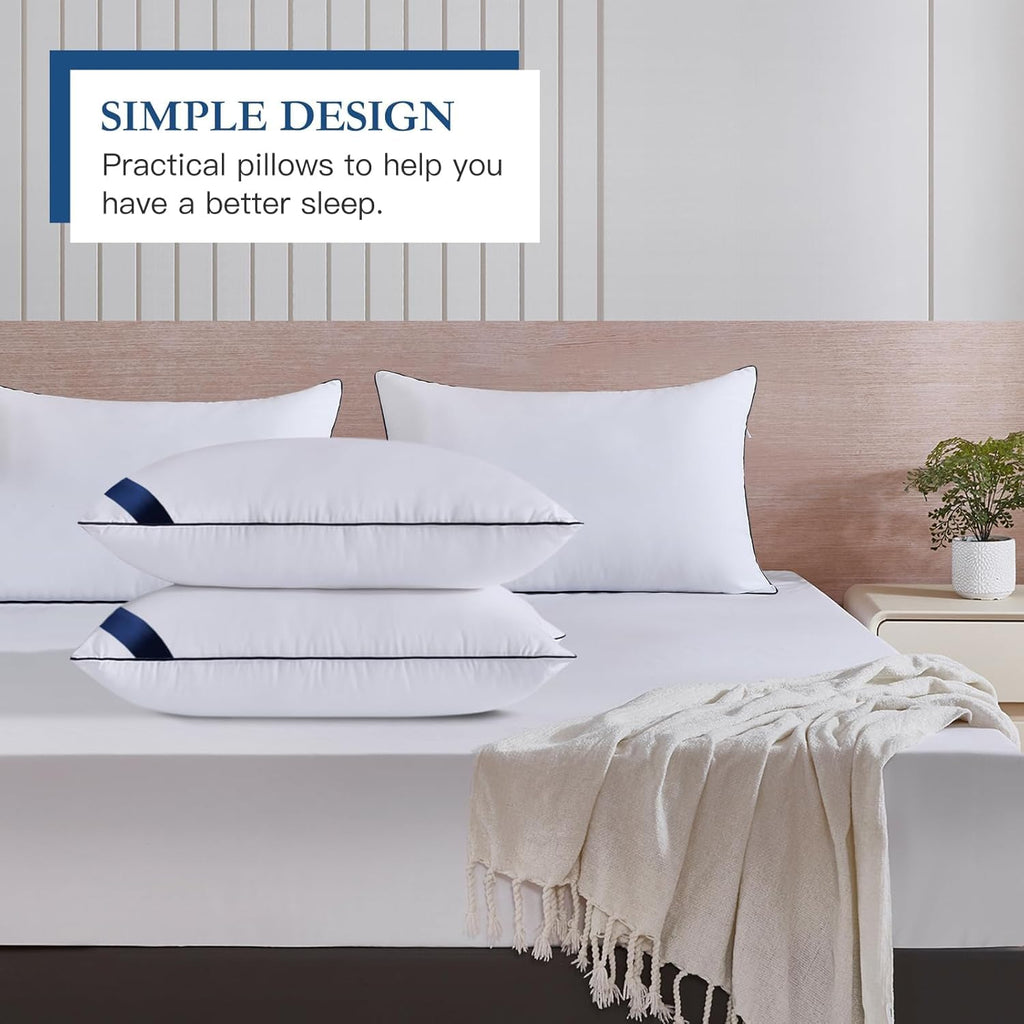 King Size Set of 2 Bed Pillows N3477