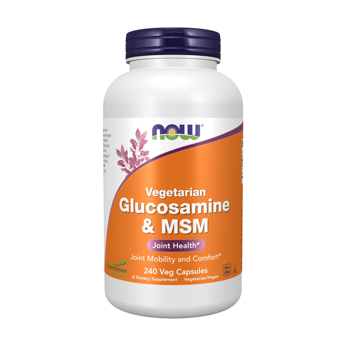 Vegetarian Glucosamine & MSM 240 Veg Caps D5847
