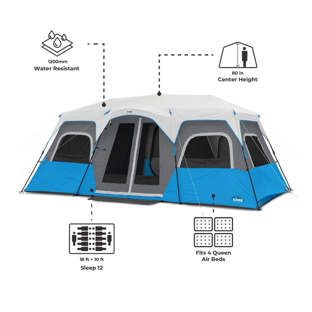Instant Cabin Tents with LED Lights A9755