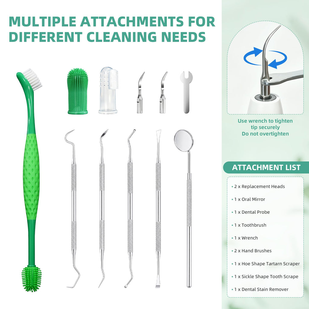 Ultrasonic Dog Teeth Cleaning Kit with LED Light E155248