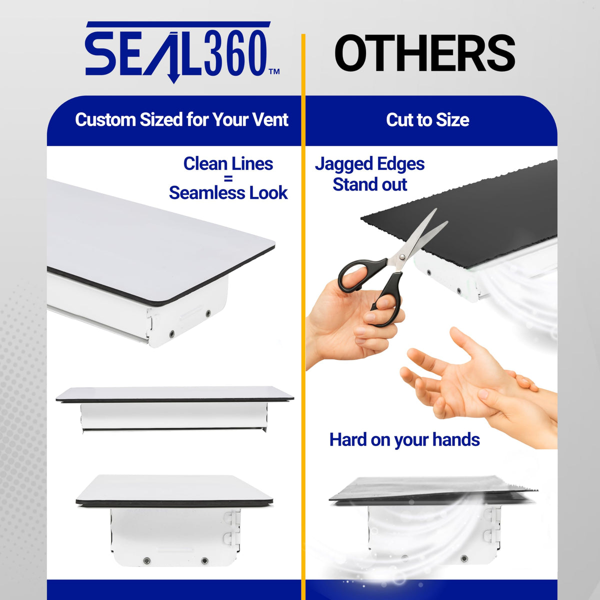 Magnetic Vent Covers 3-Pack 5.5" X 14" White T67209