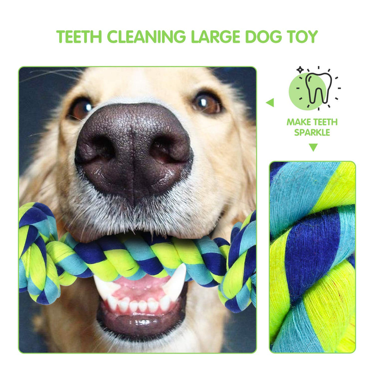 9 Pack Dog Rope Toys M111494