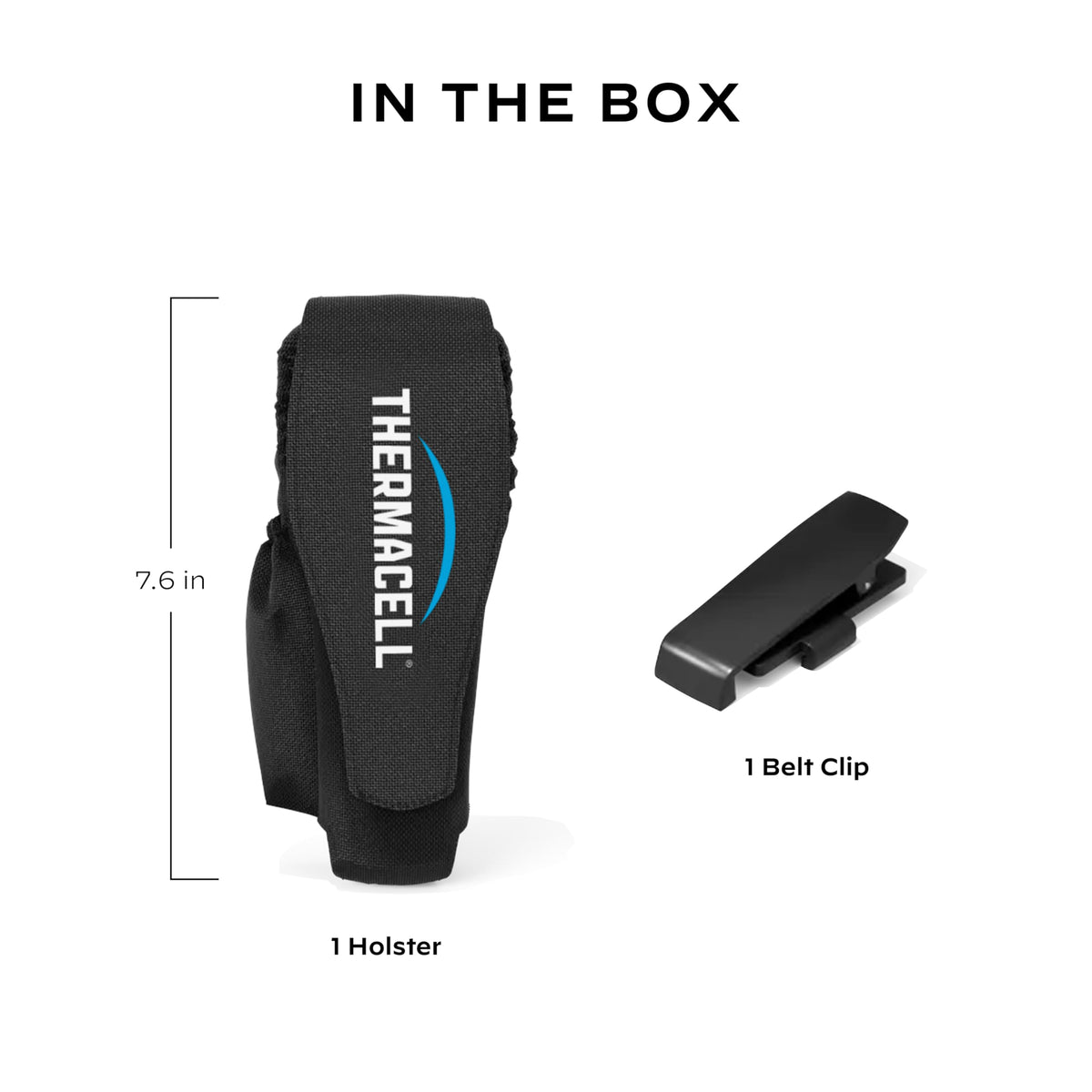 Mosquito Repellent Holster with Belt Clip A358