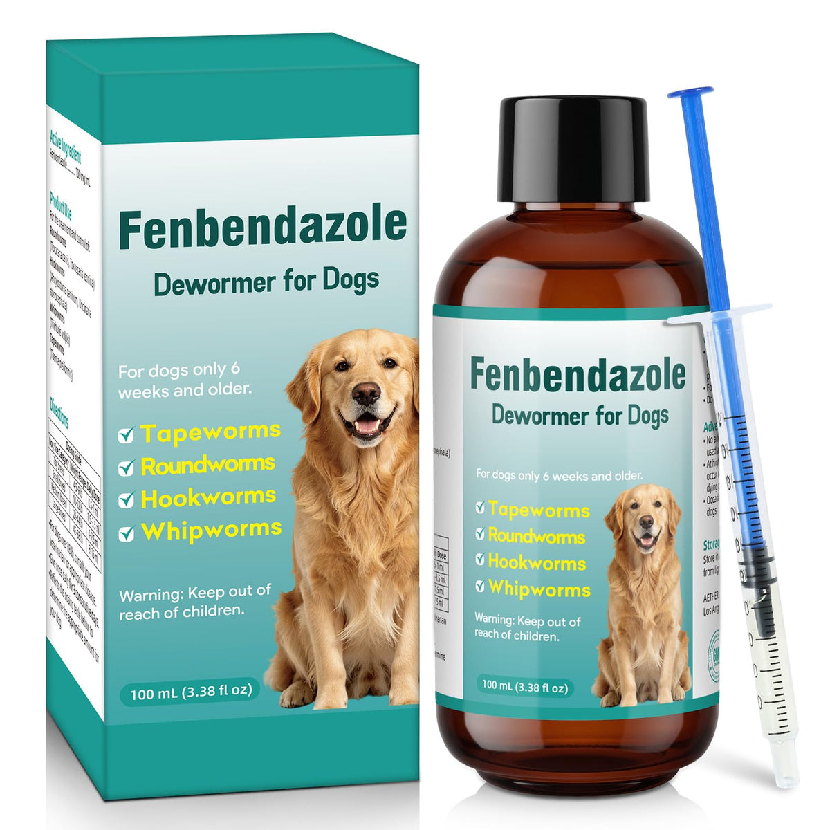 Dog Dewormer Liquid 100ml I7446