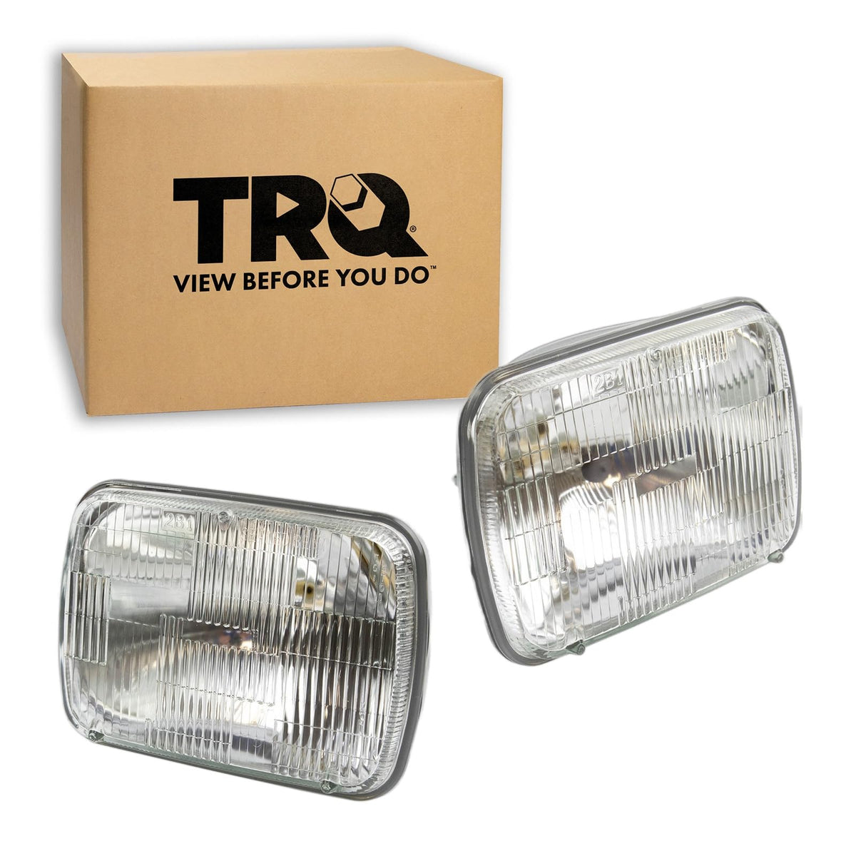 Headlight Set Sealed Beam 2 Piece Q467