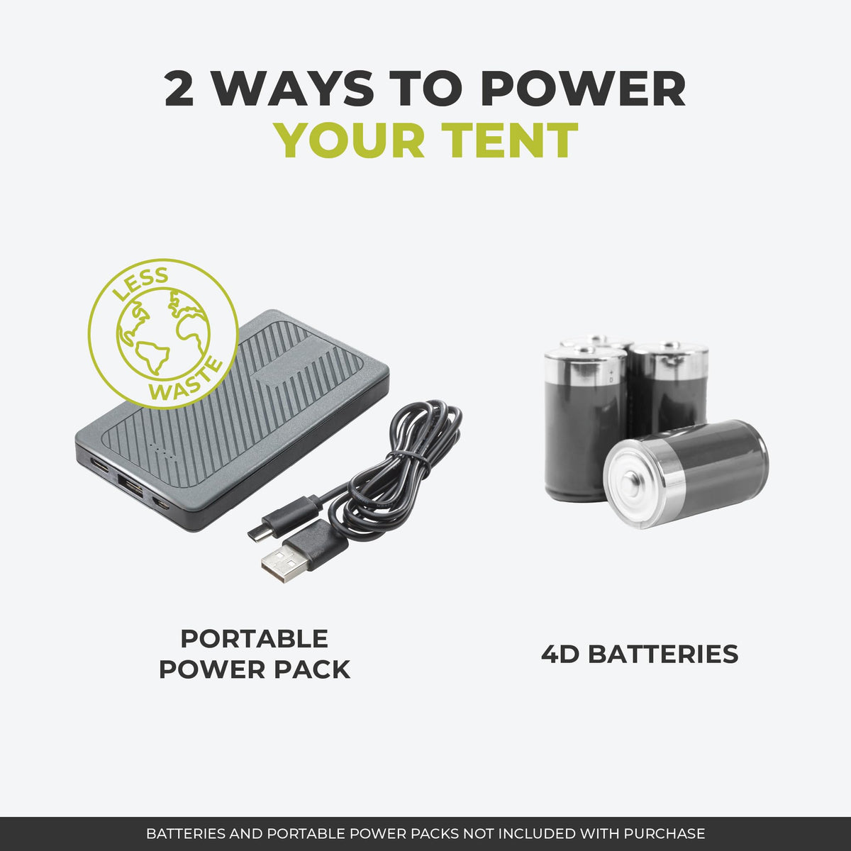 Instant Cabin Tents with LED Lights A9755