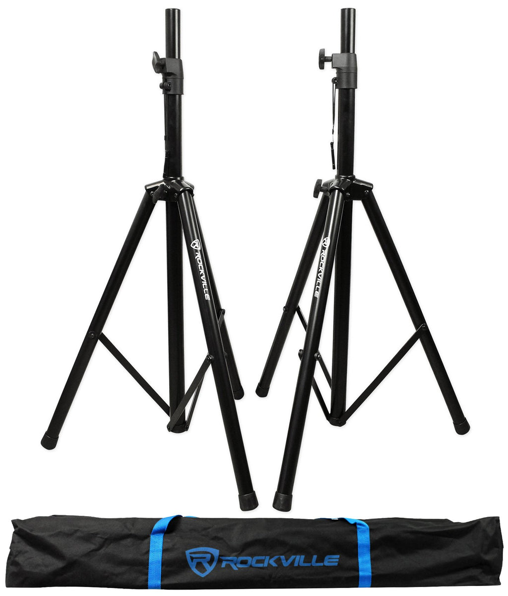 15" Powered PA Speakers 2-Pack with Mixer O839
