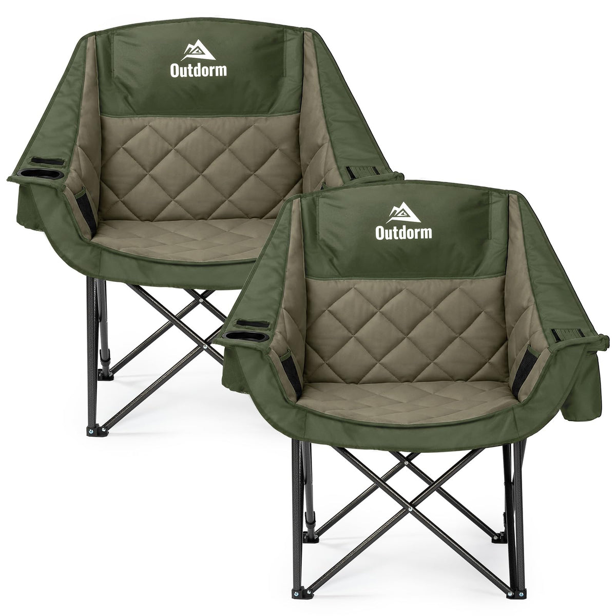 Oversized Camping Chairs 2 Pack L214709