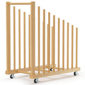 Art Canvas Storage Rack with Wheels and Handle A404091