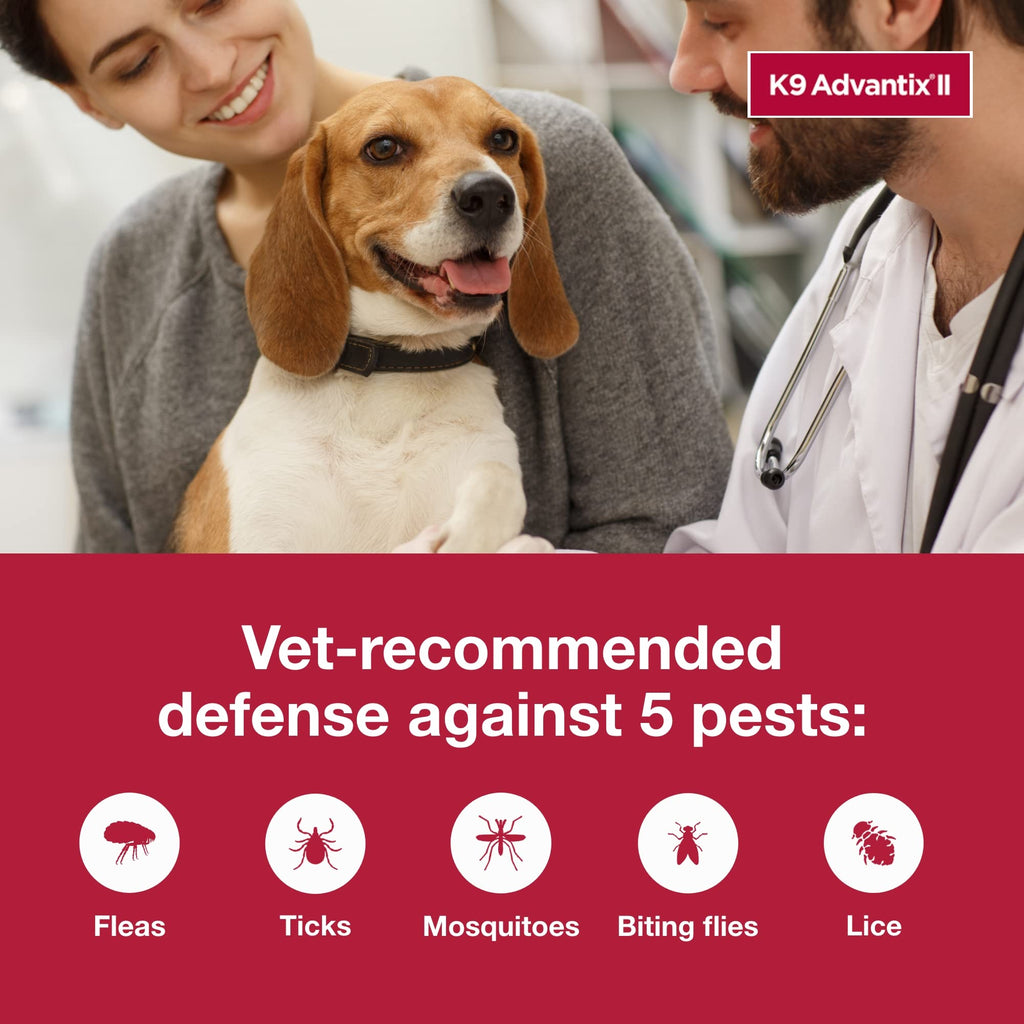 Flea, Tick & Mosquito Treatment & Prevention for Dogs 4-10 lbs B355