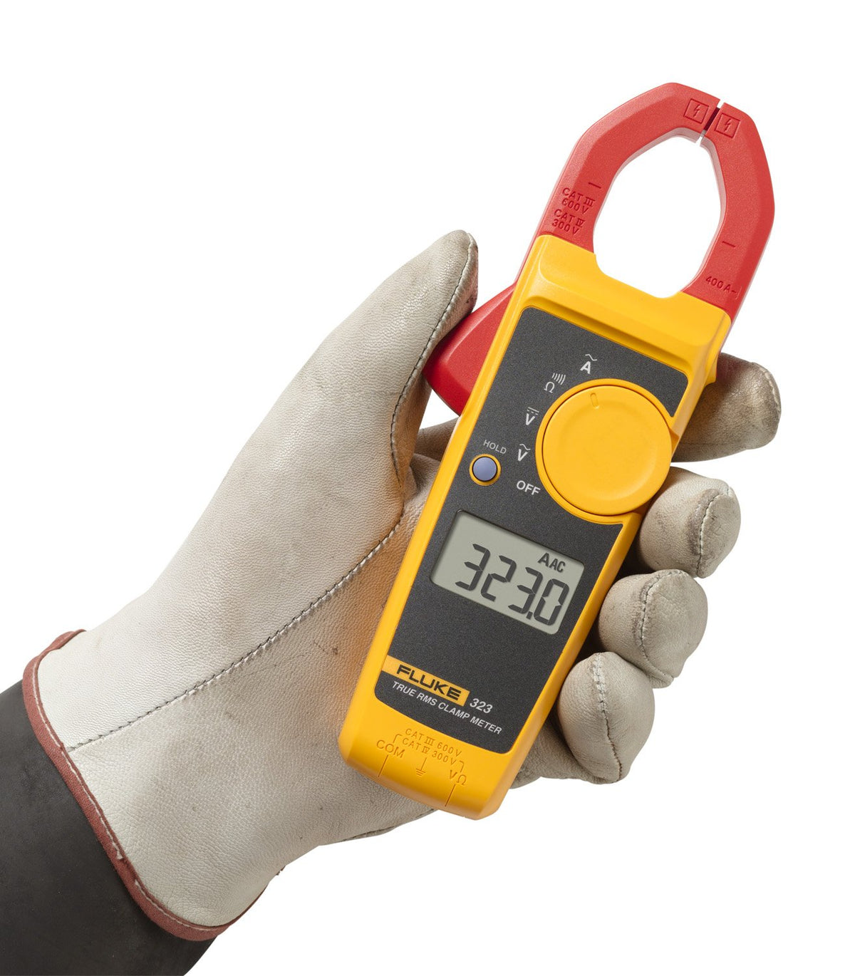 Clamp Meter, Measures AC Current to 400 A & AC/DC Voltage to 600 V R52171
