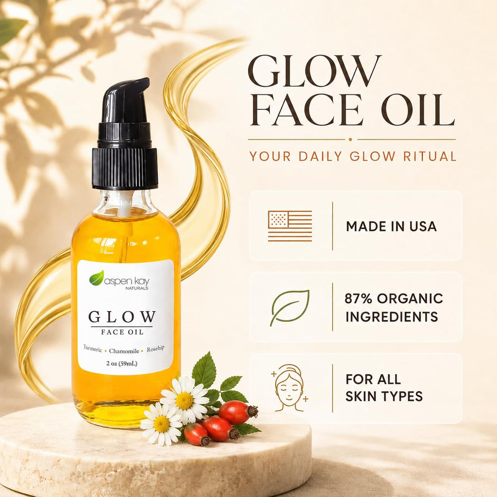 Turmeric Rosehip Camellia Vitamin C Face Oil 2 oz Z2308