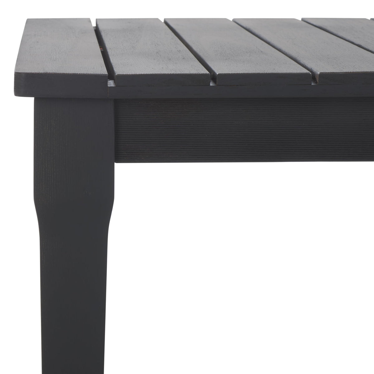 Black Solid Wood Coffee Table T475