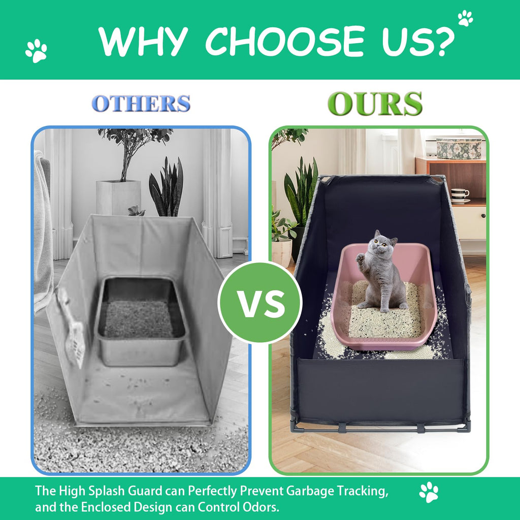 Large Cat Litter Box Enclosure U72249