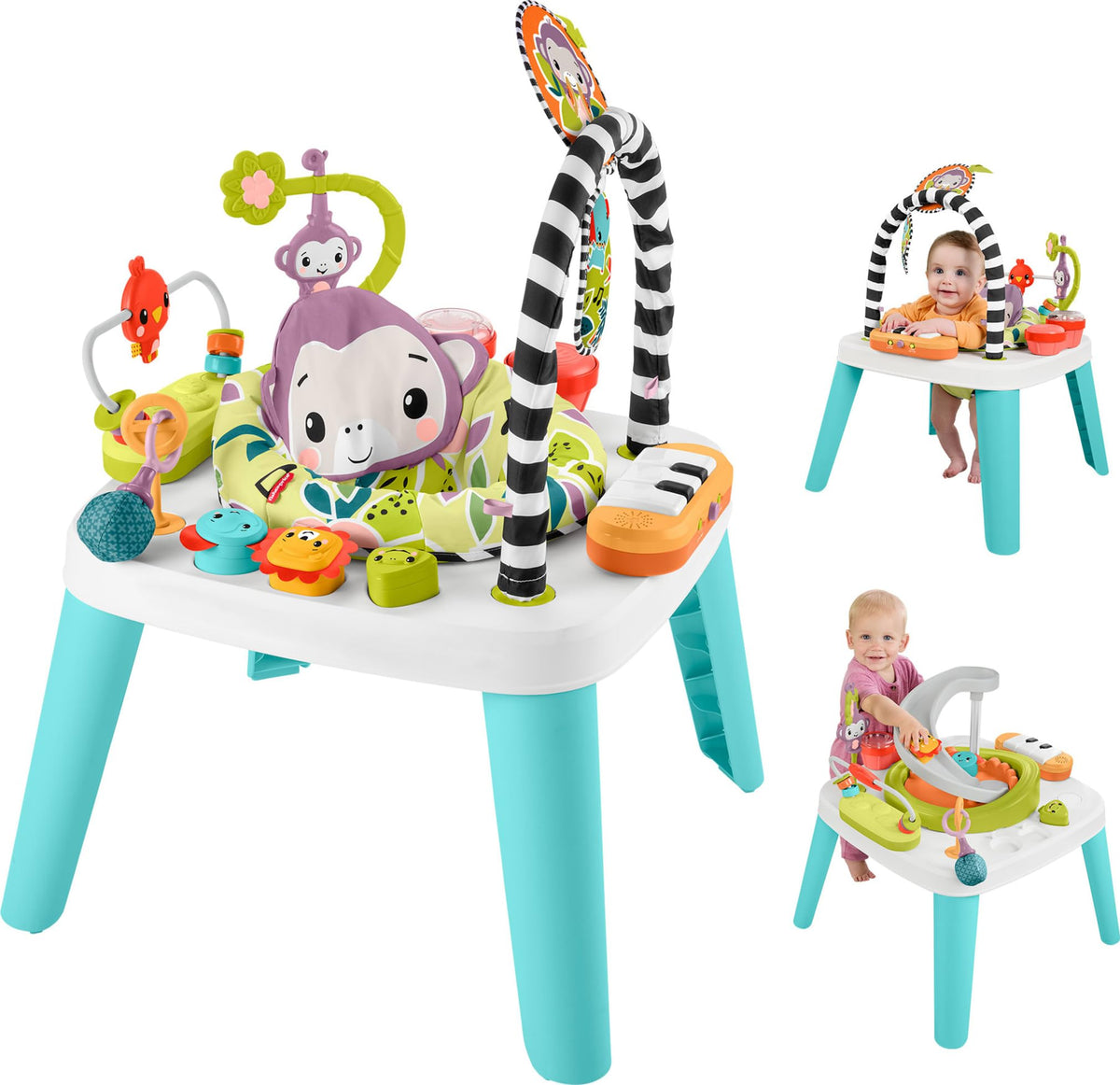 Purple Monkey Musical Activity Center Baby Toy T370595