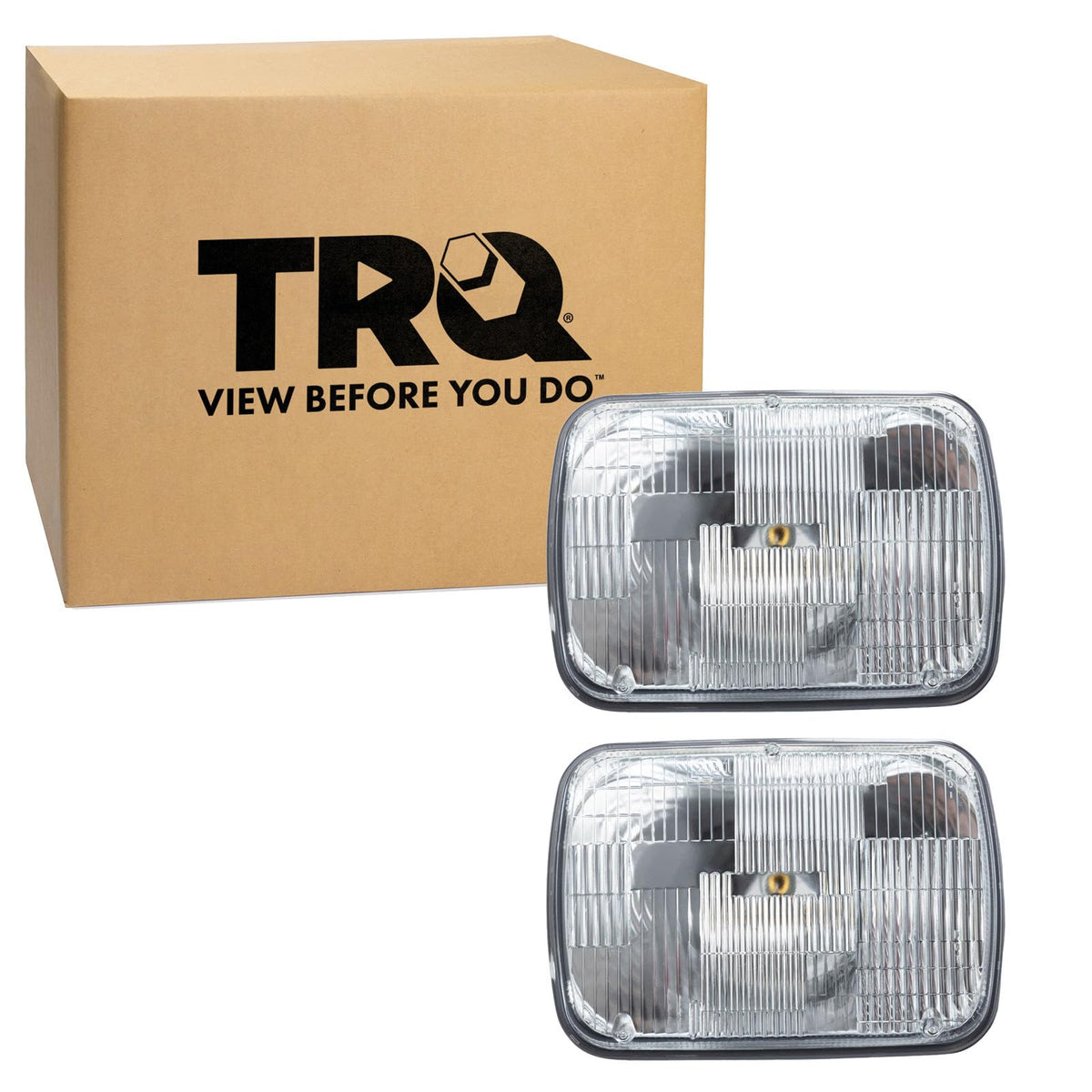 Headlight Set Sealed Beam 2 Piece Q467