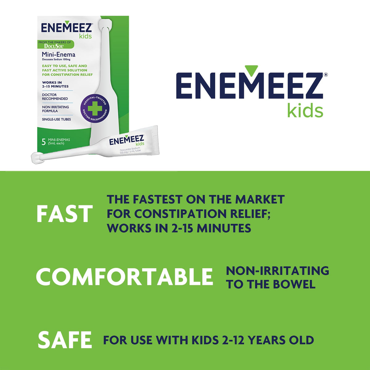 Kids Enema Single-Use Tubes T264405
