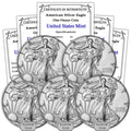 1 oz Silver American Eagle Coins J328