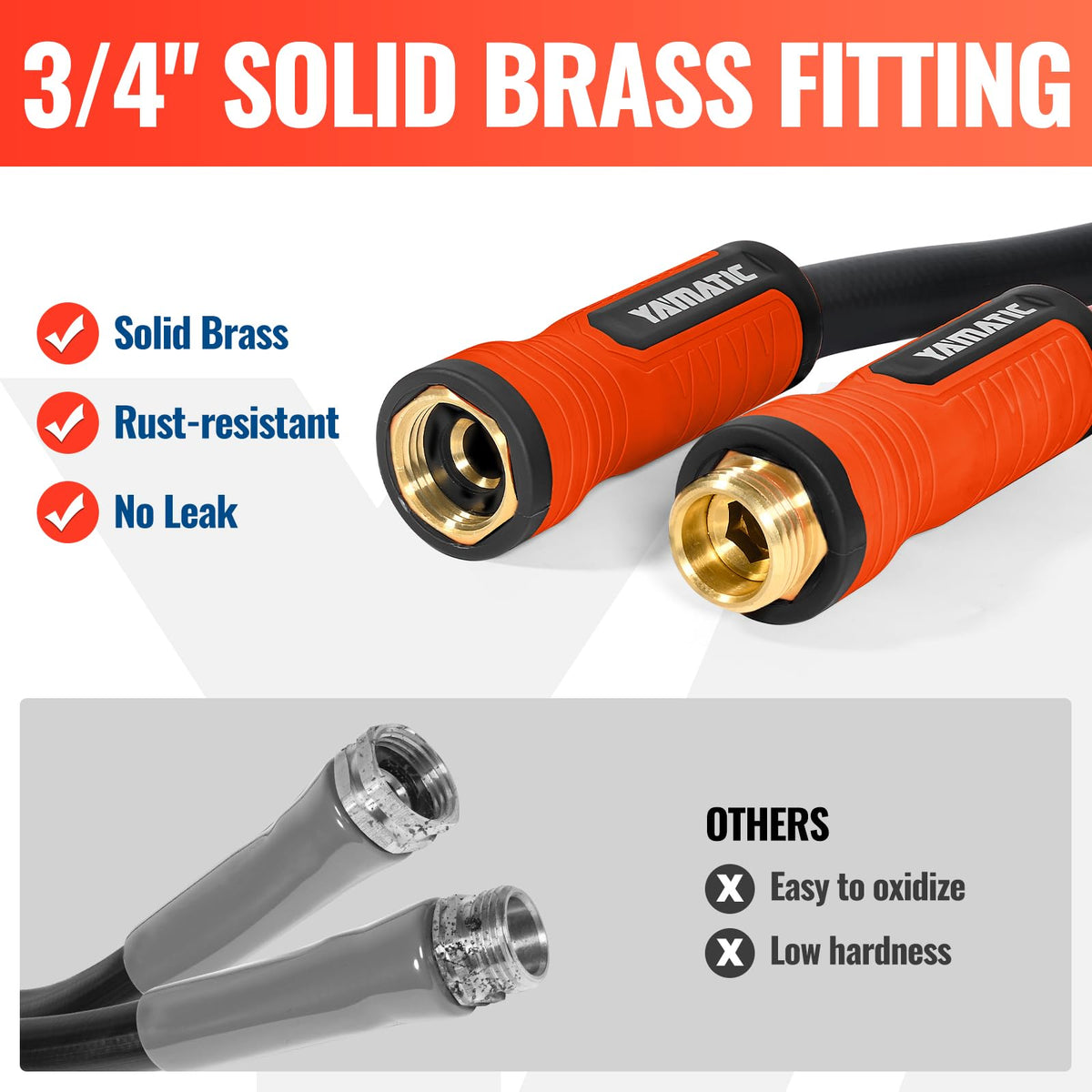 100FT Garden Hose with 10 Function Nozzle C14609
