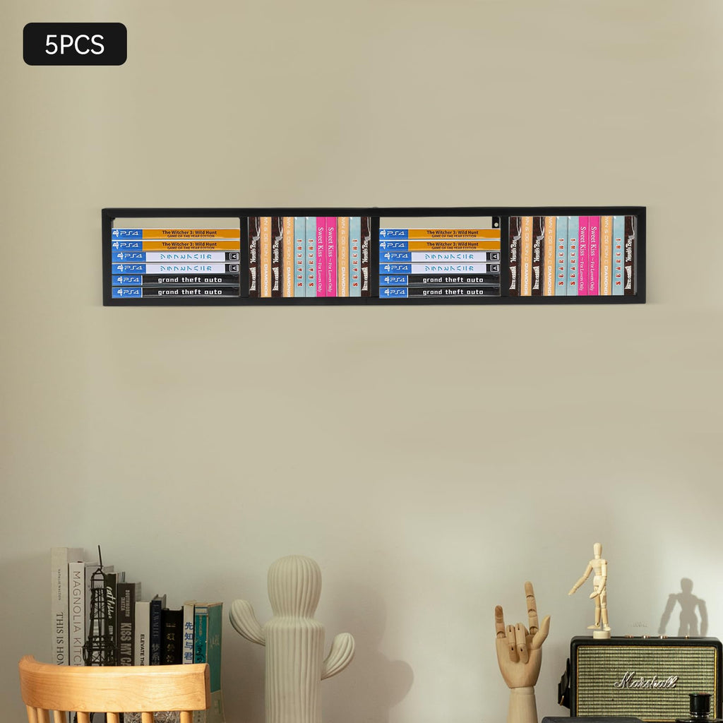 Wall Mount 34 Inch Media Storage Rack K16491