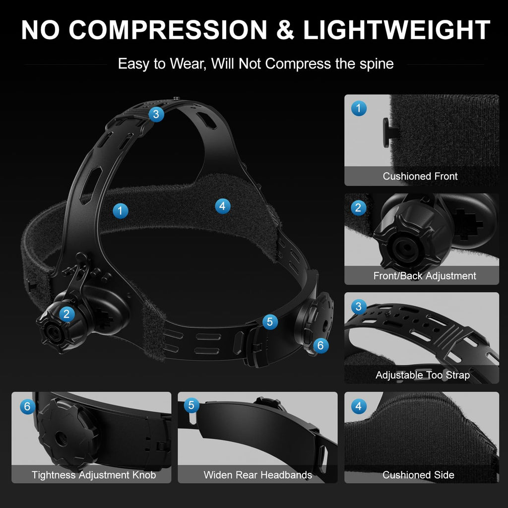 Auto Darkening Welding Helmet K202