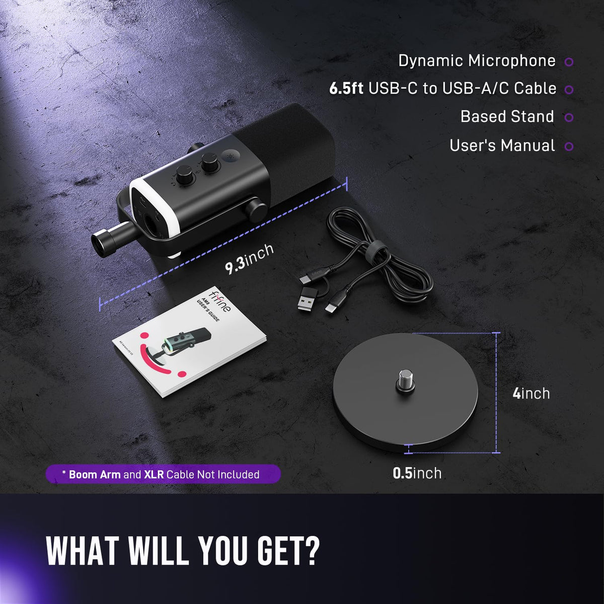 USB/XLR Dynamic Microphone U31516