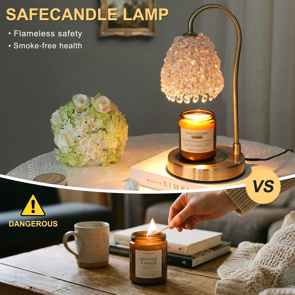 Electric Candle Warmer Lamp with Timer Dimmer B1693