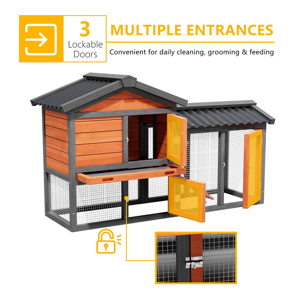 Wooden Chicken Coop O24767