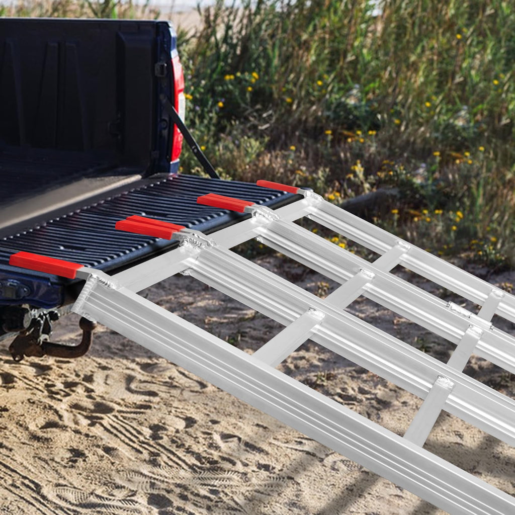 69" L x 50" W Tri-Fold Aluminum ATV Loading Ramp 1500lb Capacity C712