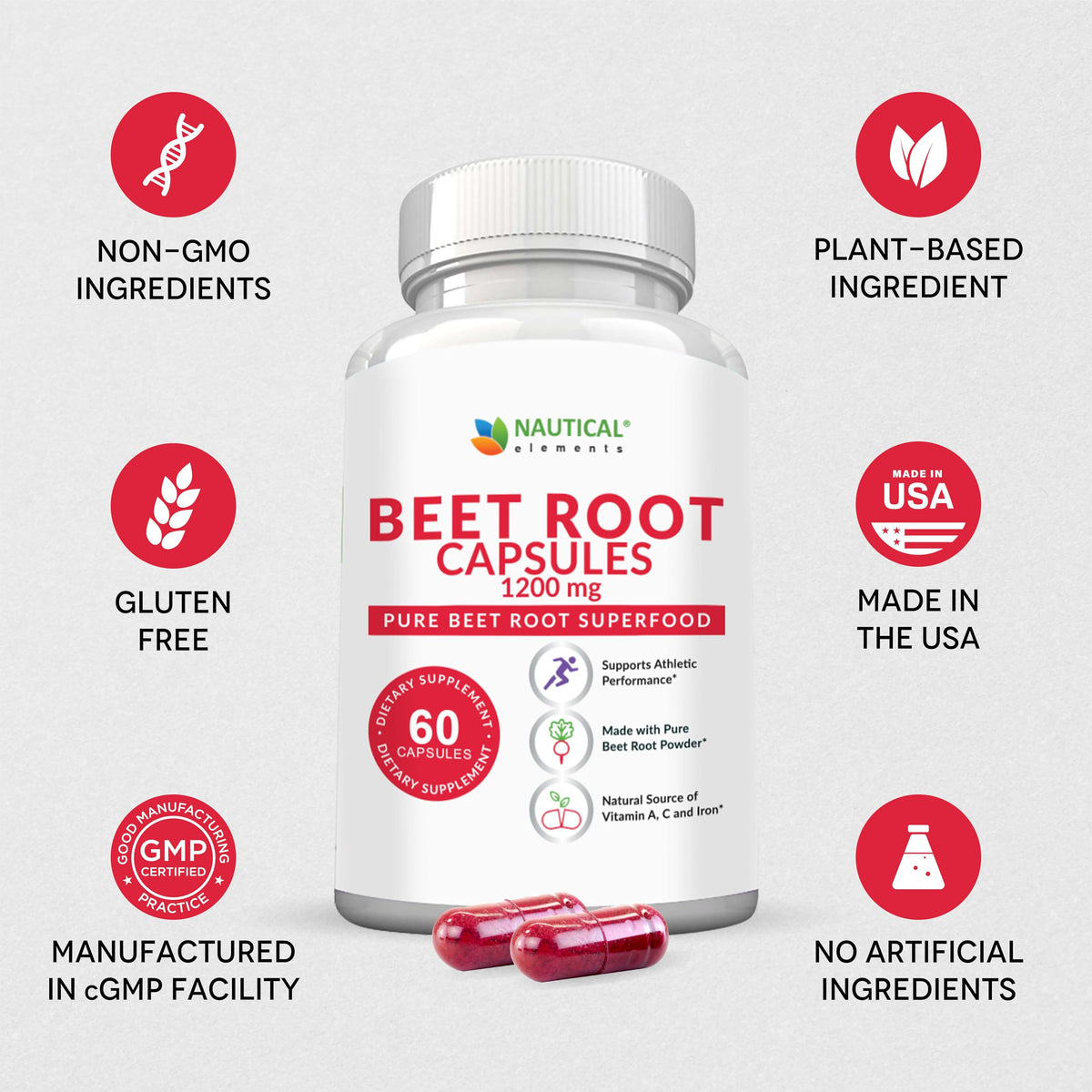 Beet Root Powder Capsules W4857