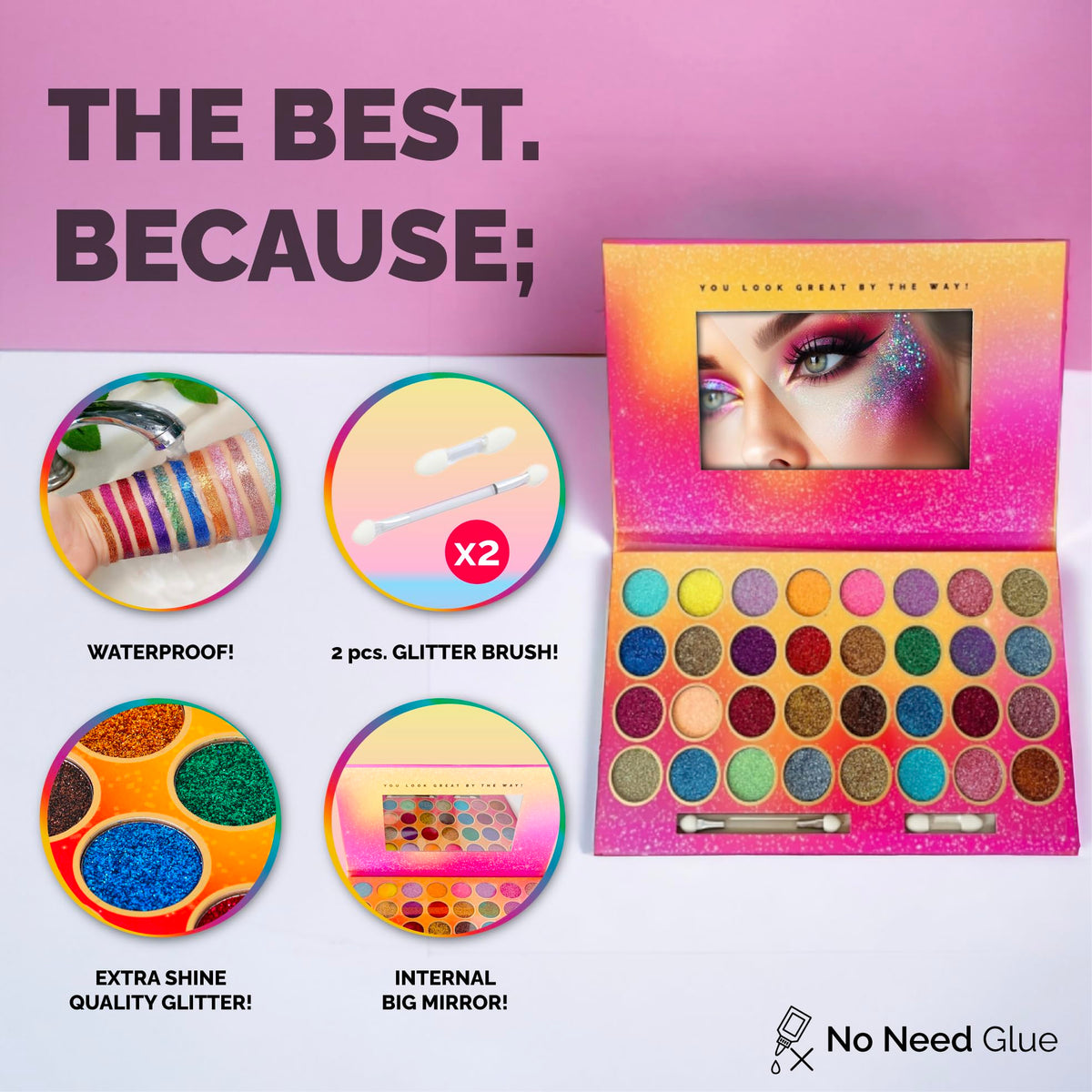 Glitter Eyeshadow Palette W780434