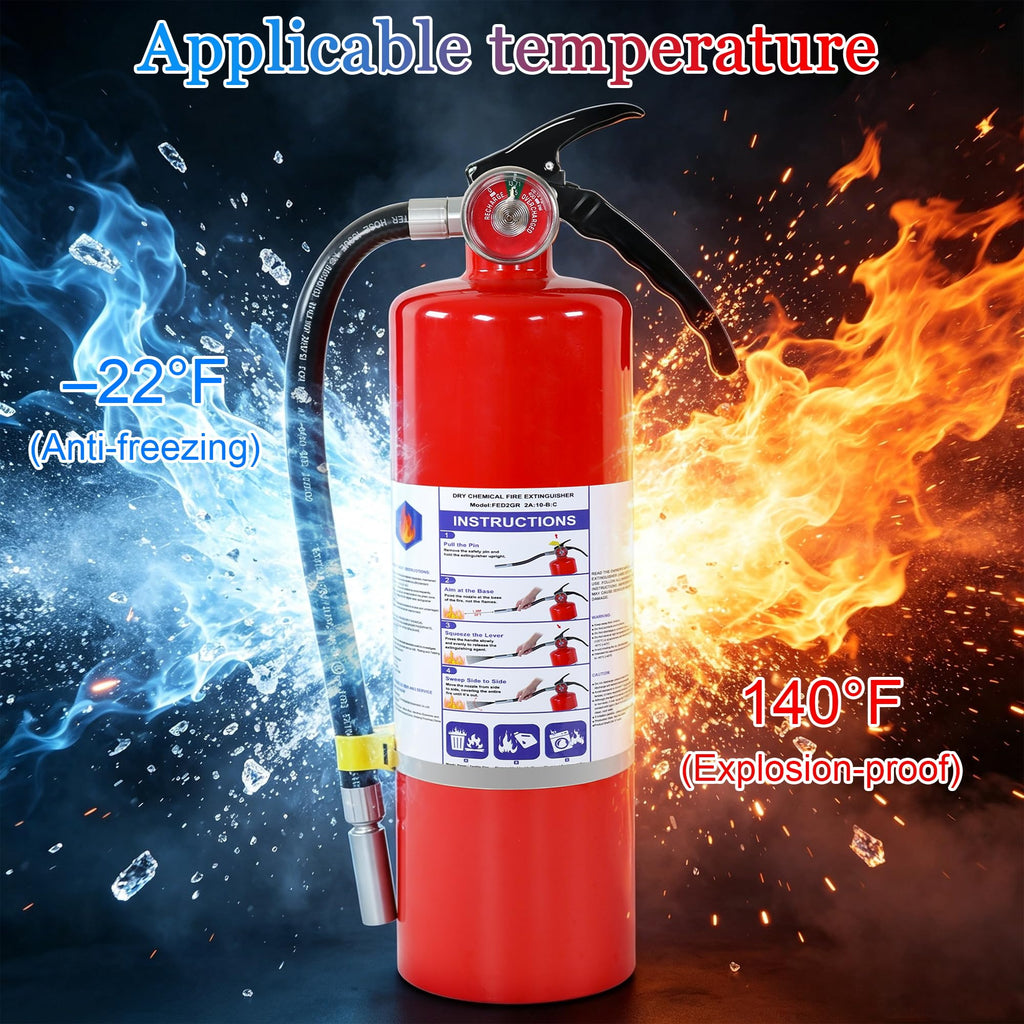 1 Pack 5lb ABC Dry Chemical Fire Extinguisher C109180