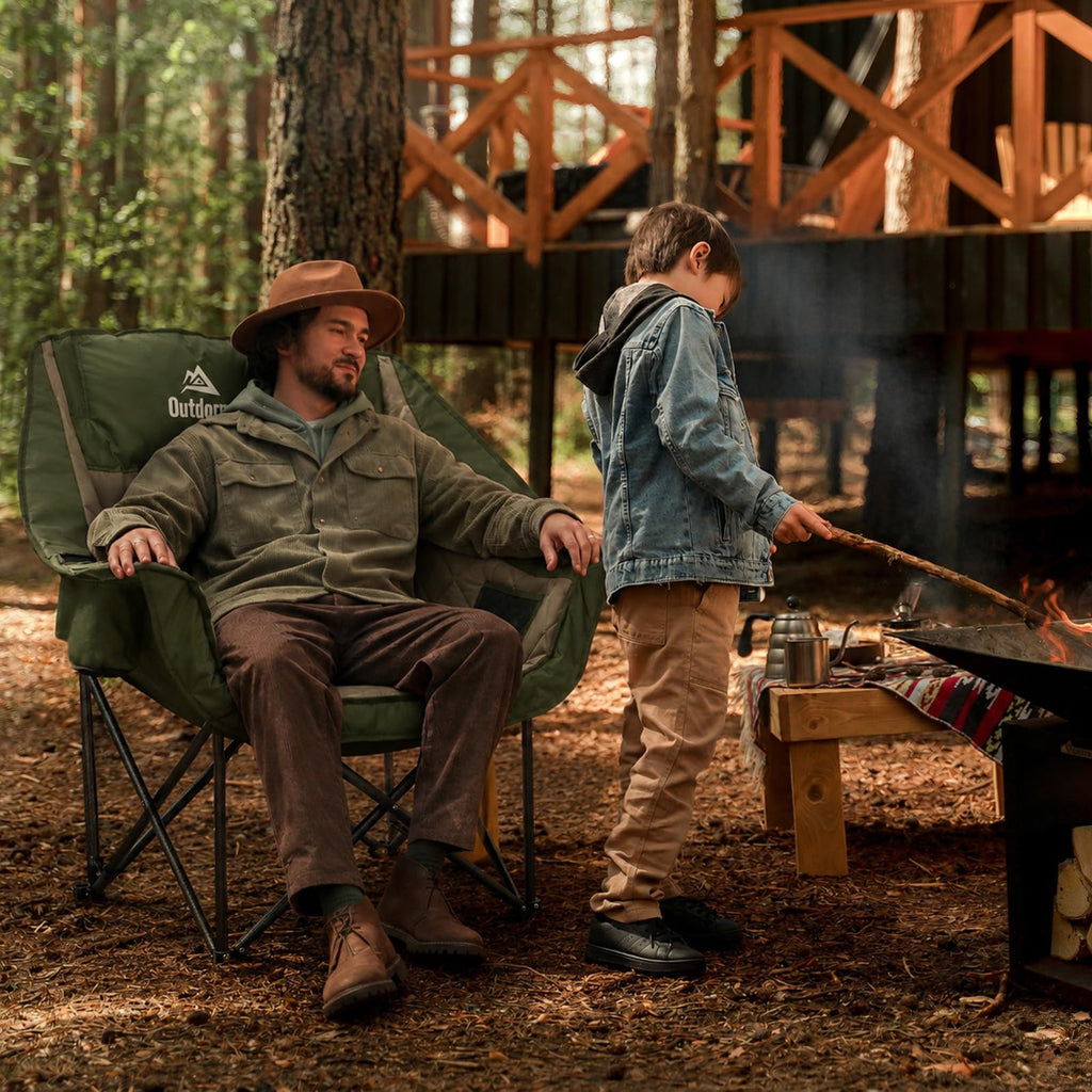 Oversized Camping Chairs 2 Pack L214709