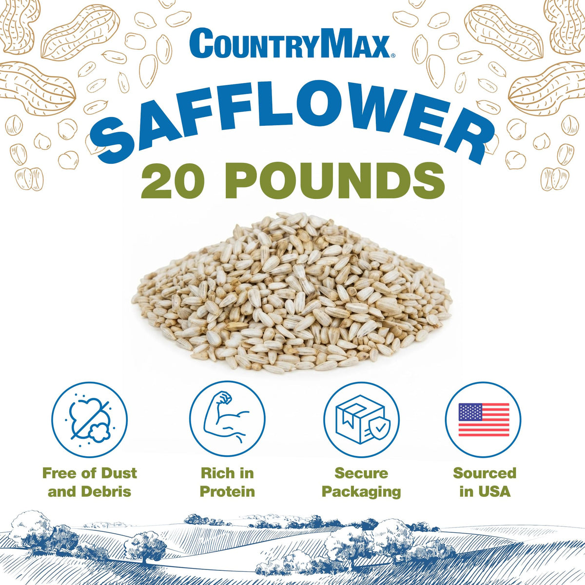 Safflower Bird Seeds Z329237