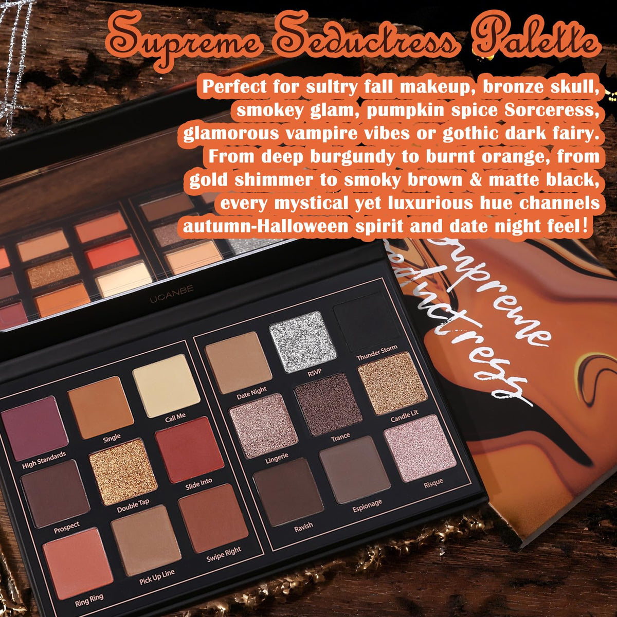 18 Colors Matte Shimmer Glitter Eyeshadow Palette A2892