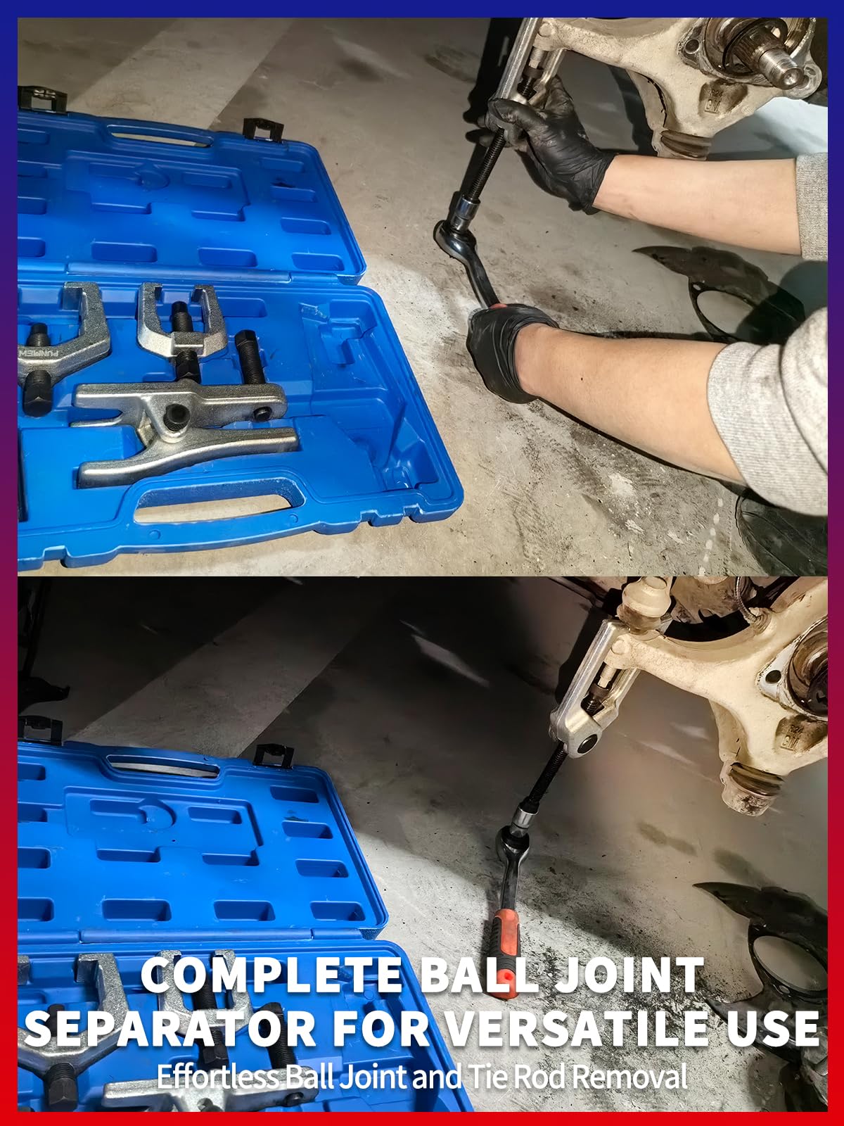 5 PCS Ball Joint Separator Front End Service Tool Kit D70873