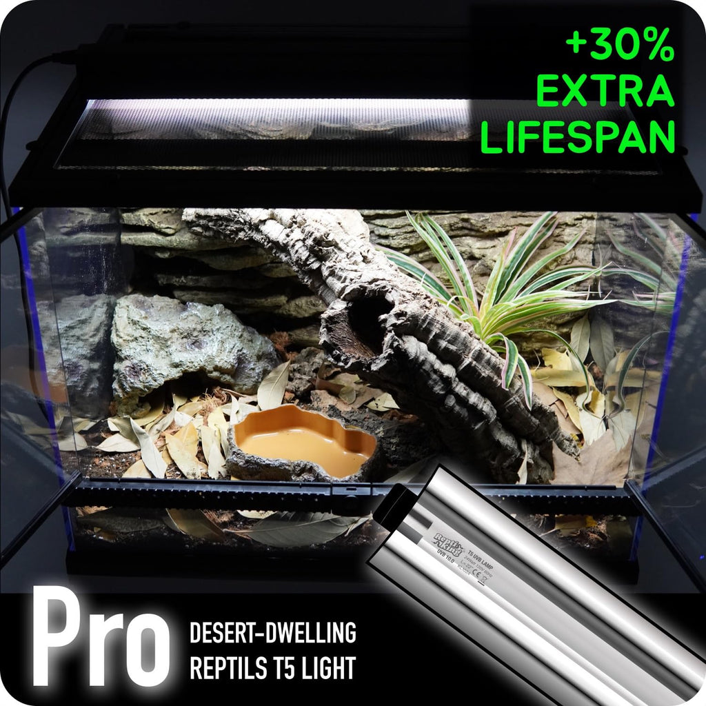 24W T5 10.0 UVB Reptile Light Fixture and Tube Kit N815