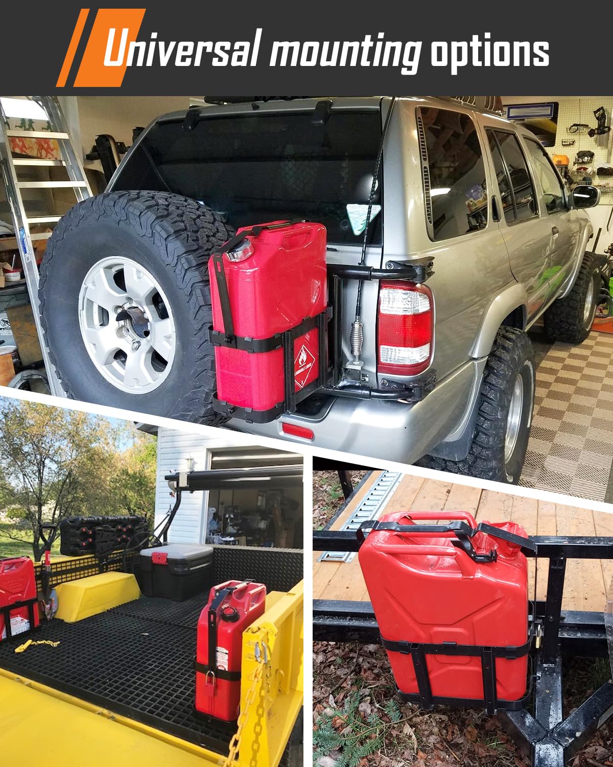 Jerry Can Holder Mount I60536