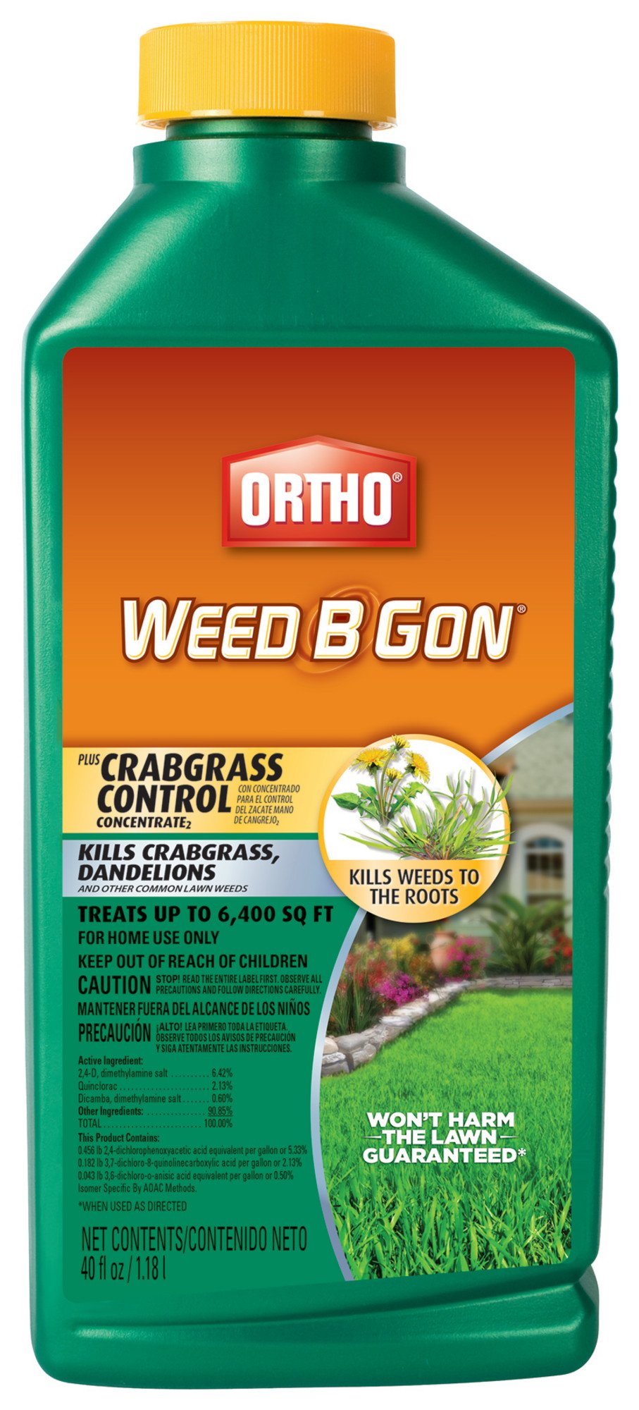 Ortho Weed B Gon Plus Crabgrass Control Concentrate2, 40 oz. M70268