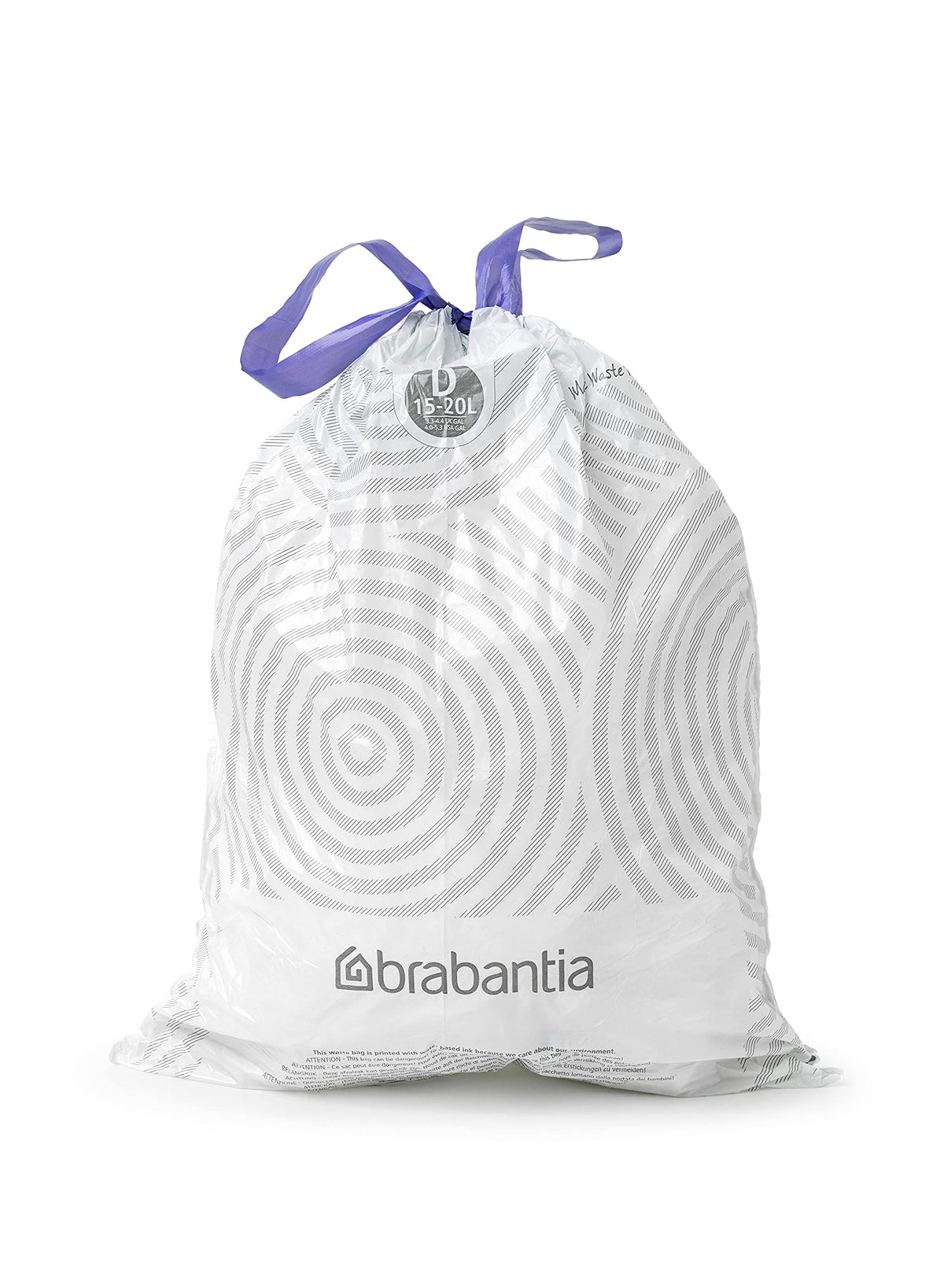4-5.3 Gal Drawstring Trash Bags N7022